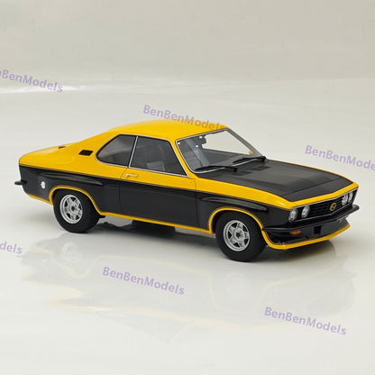 1:18 BOS Opel Manta TE2800 1975 Yellow/Black BOS068 Resin Car Limited Rare Used