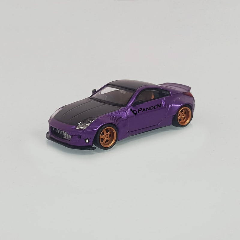 Pre-sale LMLF 1:64 Nissan 350Z Rocket Bunny Miniature Diecast Toys Car Models Miniature Hobby Collection Gifts