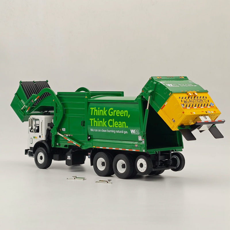 FIRST 1/34 MACK TERRAPRO TRONT LOAD REFUSE WITH CNG TAILGATE Green 10-4006