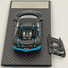 Mortal 1:64 Bugatti Veyron Super Sport Car Models Diecast Toys Collection Gifts Miniature Metallic Two-Tone