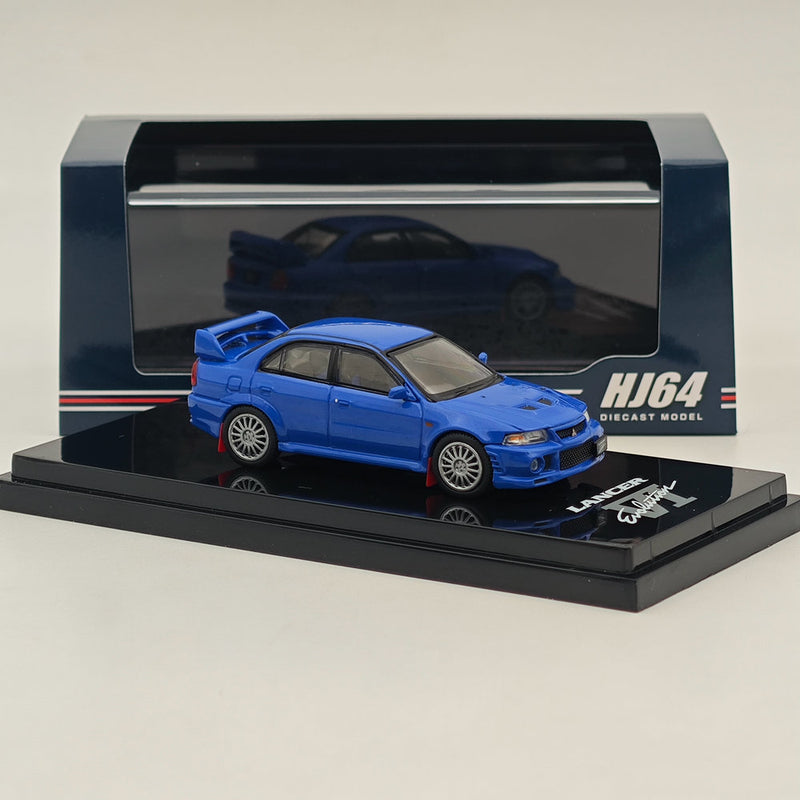 Hobby Japan 1/64 Mitsubishi Lancer GSR Evolution VI (CP9A)1999 HJ642033ABL Blue