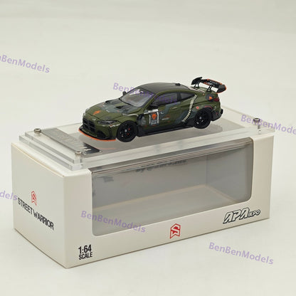 APA SW 1:64 M4 G82 Green Expo Exclusive Widebody Diecast Metal Car