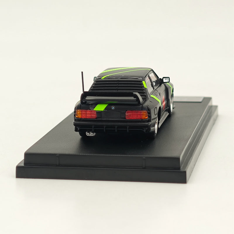 1/64 Street Weapon SW BMW LTO E30 M3 Matte Black Diecast Model Car Collection