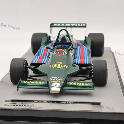 1/18 Tecnomodel Mythos Series Lotus 79 1979 ltaly GP #1 Carlos Rentemann Resin