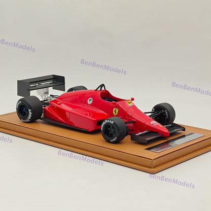 1/18 Tecnomodel Ferrari F1 F637 INDY #0 1986 TEST DRIVE FIORANO Red Resin Model