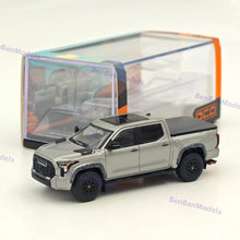 GCD 1/64 Tundra TRD Pro Pickup Truck Silver with accessories KS-064-562 Diecast Model Car Limited Collection