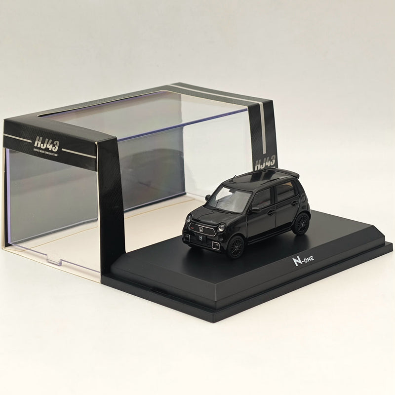 Hobby Japan 1/43 Honda N-ONE RS Crystal Black Pearl HJ432001BK Diecast Model Car Limited Collection