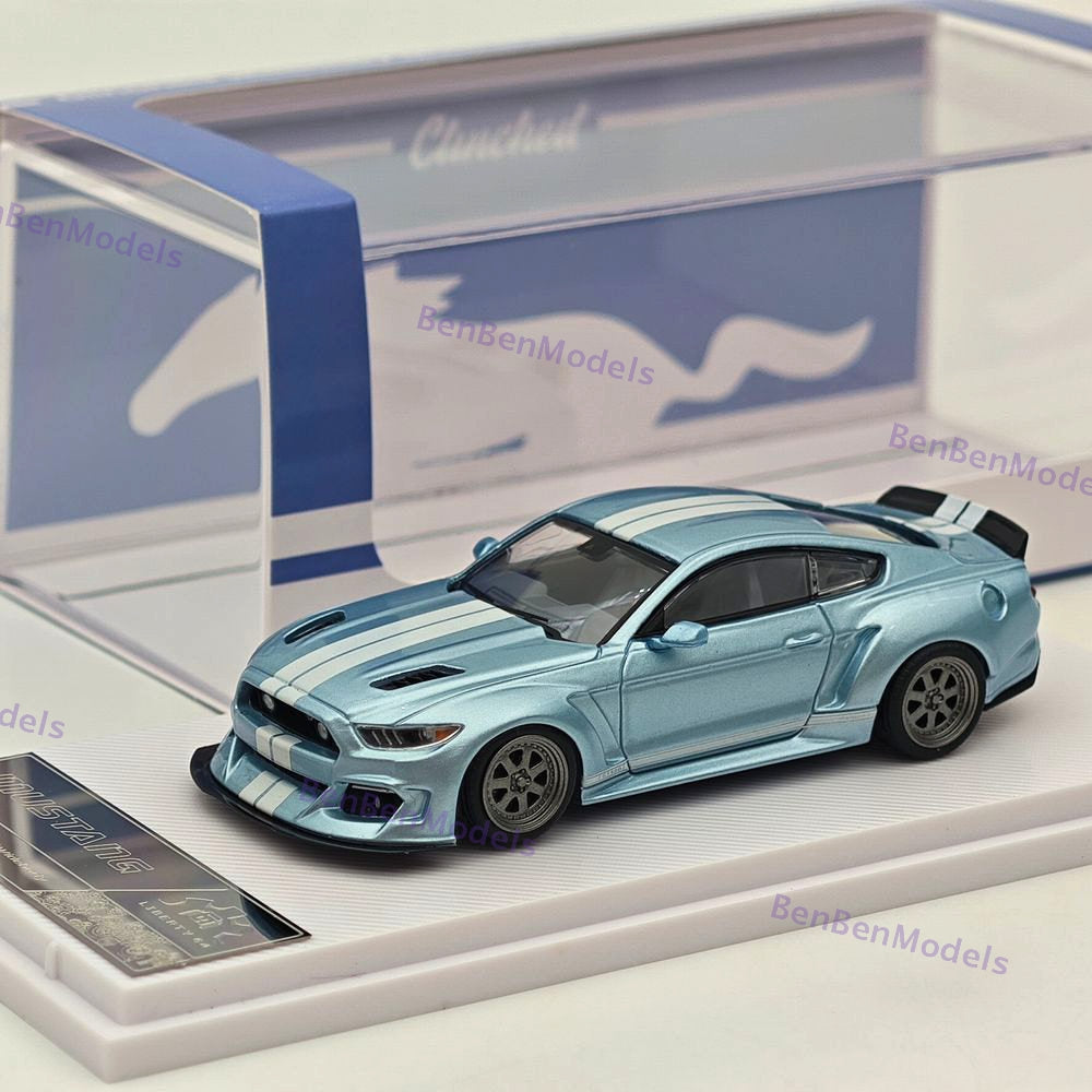 1:64 Liberty Mustang Clinched Widebody Muscle Sports Diecast Metal Car