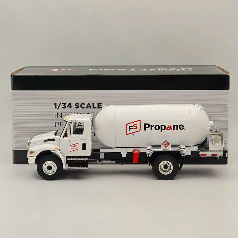 FIRST GEAR 1/34 lnternational DuraStar Propane Truck 10-4270 White DIECAST METAL REPLICA Collection