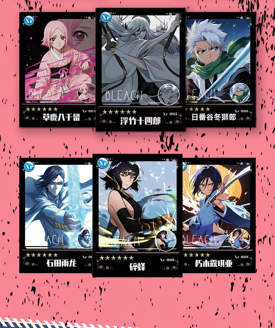 Bleach SISHEN 12 Pack Trading Card Booster Box Anime TCG CCG Ichigo Rukia NEW