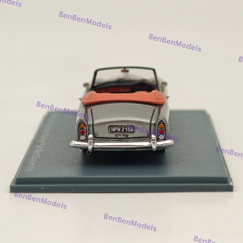 1/87 NEO Bentley SIII Continental Mulliner Park Ward Convertible Grey Resin Car