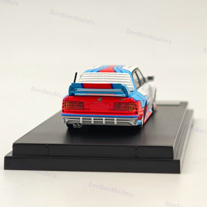 Street Weapon 1/64 BMW M3 E30 Live Offend LTO Martini Alloy Model Car Collection