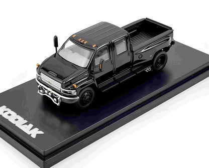 GOC 1/64 Kodiak & GMC Topkick C4500 Pickup Black Diecast Models Car