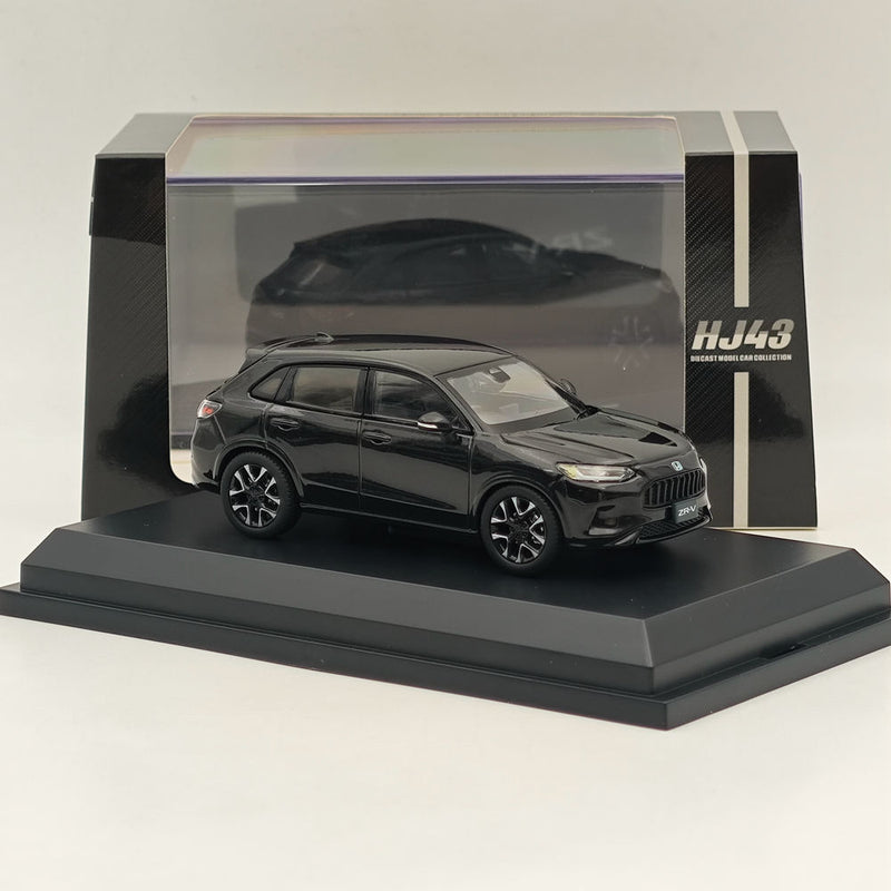 Hobby Japan 1/43 Honda ZR-V e:HEV Crystal Black (P) HJ431005BK Diecast Model Car