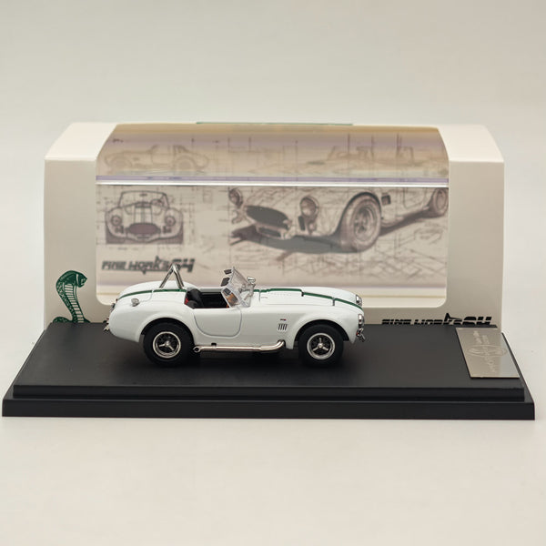 Fine Works 1/64 Ford SHELBY COBRA 427S/C White Limit 999pcs Diecast Models Car Collection