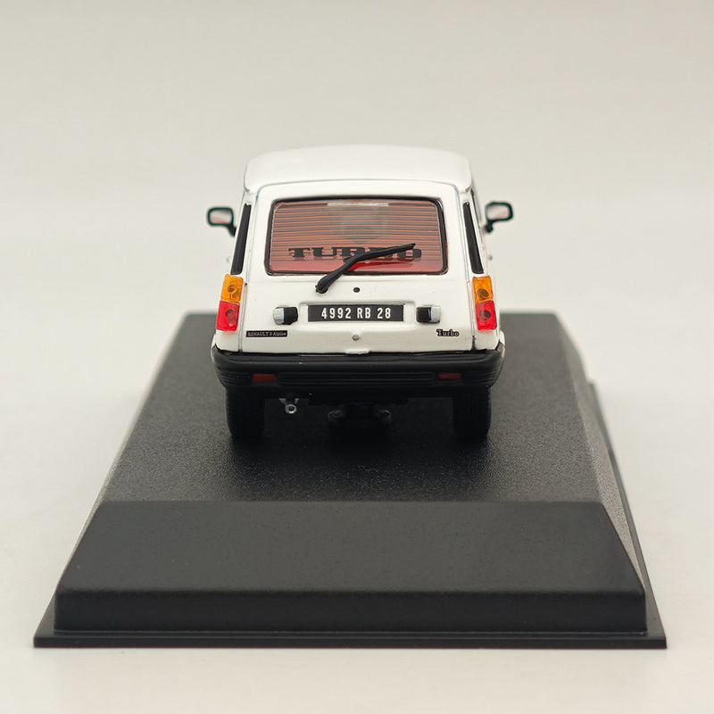 1/43 Norev Renault 5 Alpine Turbo 1983 Diecast Model Cars Collection White