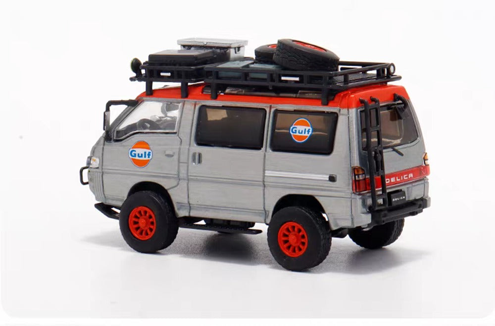 Autobots Models 1:64 for Delica 4X4 Star Wagon Van Diecast Toys Car Miniature Vehicle Hobby Collectible Gifts