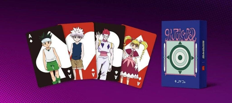 Hunter X Hunter X McDonald's Taiwan 'Book' Poker card (new in wrap)