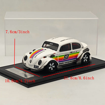 RAM Collectibles 1/18 RWB Volkswagen VW Beetle Apple WIDE BODY #9 White RM0028 Resin Model Car Limited Collection