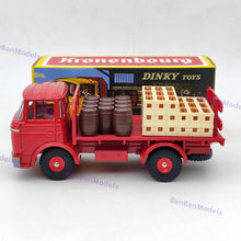 Atlas Dinky Toys 588 Berliet GAK Plateau Brasseur Red Diecast Model Truck