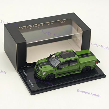 1/64 Funny SHELBY F-150 Shelby Super Snake Pickup Olive Green Alloy Model