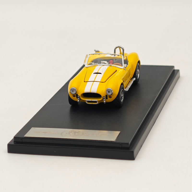 1/64 Fine Works Ford SHELBY COBRA 427S/C Yellow Limit 999pcs Diecast Models Car