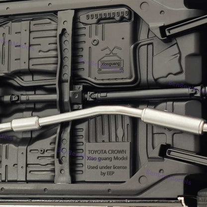 1/18 Toyota Crown Seventh Generation MS122 Black / Mi Interior Diecast Model