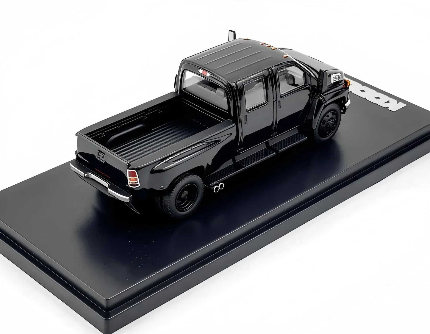 GOC 1/64 Kodiak & GMC Topkick C4500 Pickup Black Diecast Models Car