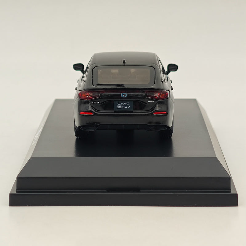 Hobby Japan 1/43 Honda CIVIC (FL4) e:HEV Crystal Black Pearl HJ433003BK Diecast Model Car Limited Collection