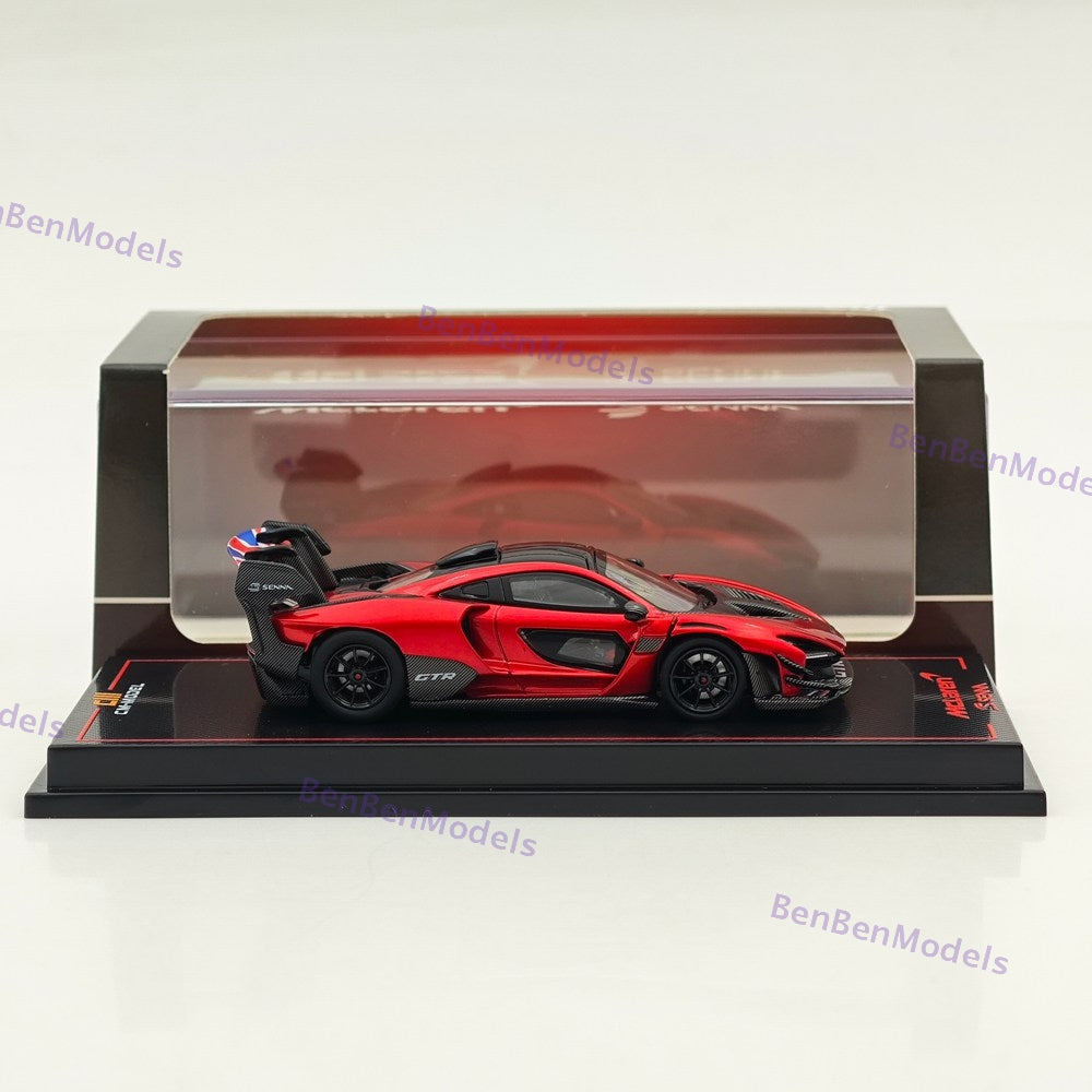 CM 1:64 McLaren Senna GTR Alloy Diecast Model Car Limited Ornaments Supercar