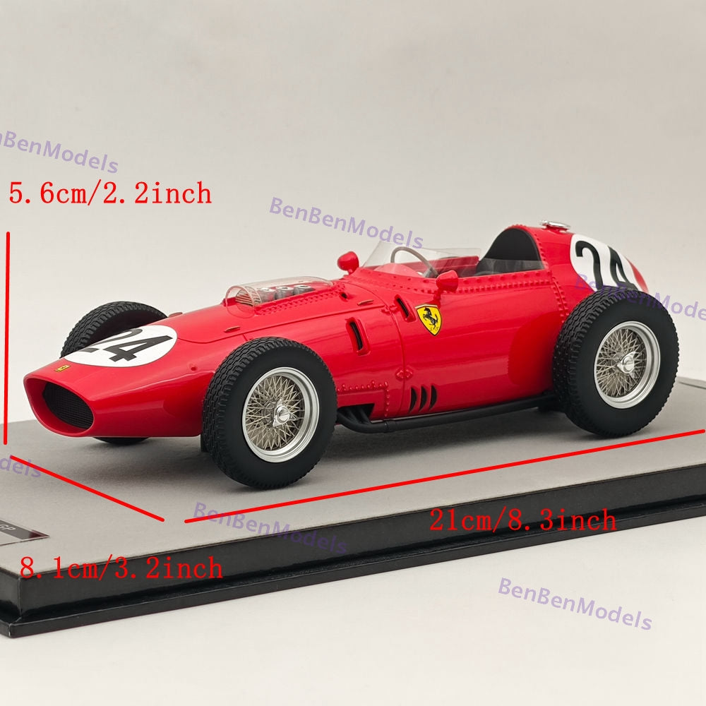 1/18 Tecnomodel Ferrari F.246/256 F1 Dino Winner Reims GP tony Brooks #24 1959