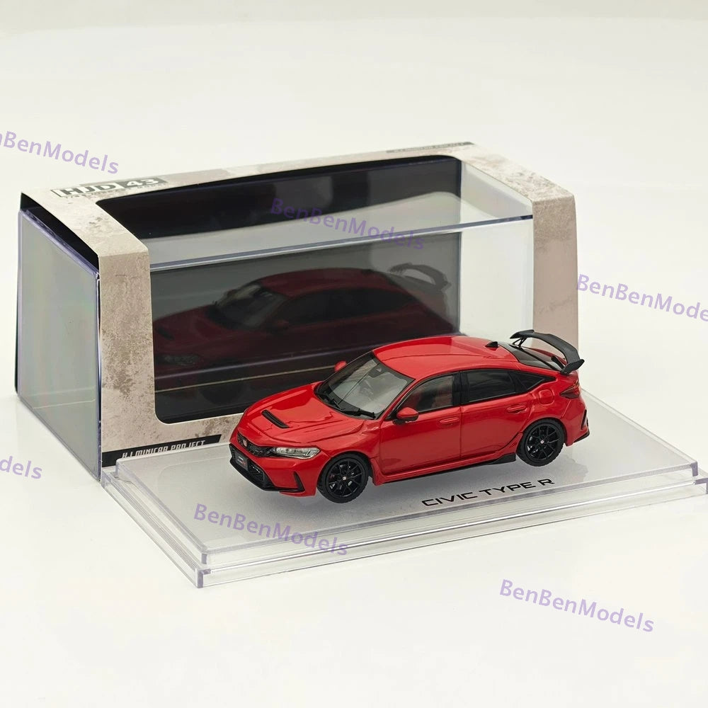 Hobby Japan HJD43 1/43 Honda CIVIC TYPE R (FL5) w/Option Alloy Car