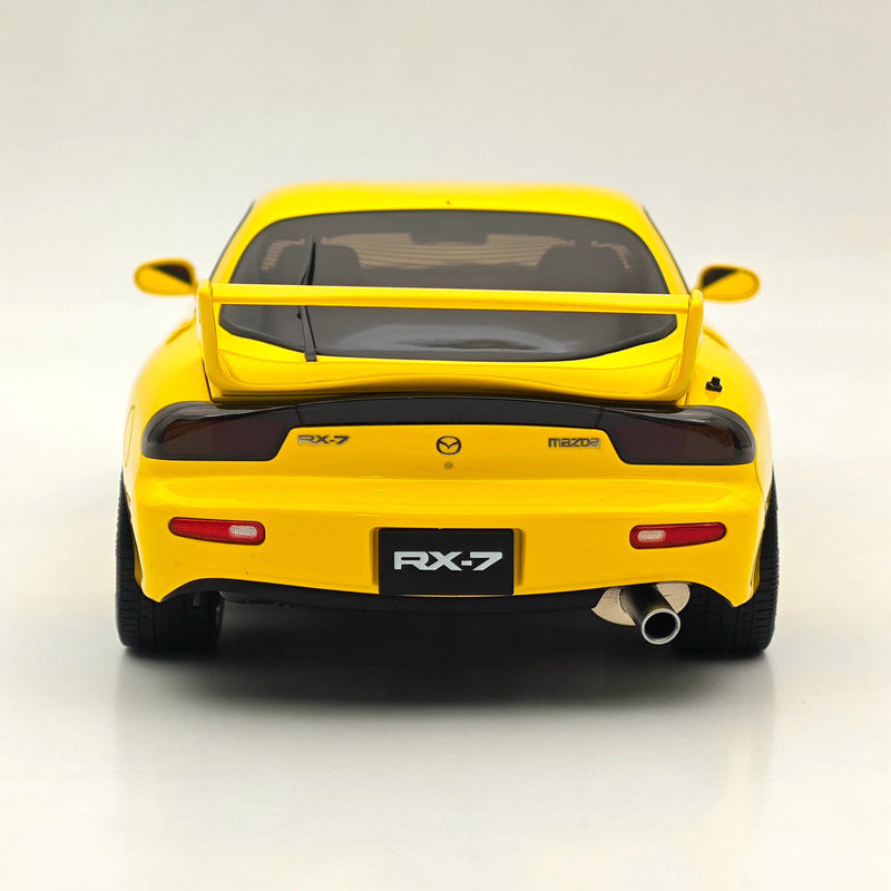 POLAR MASTER 1:18 Mazda RX-7 SPEED PLM22-002-1 Yellow Alloy Diecast Model Car