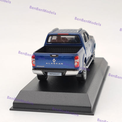 1/43 Norev Renault Alaskan Pick-Up Blue Diecast Toys Car Models Collection Gifts