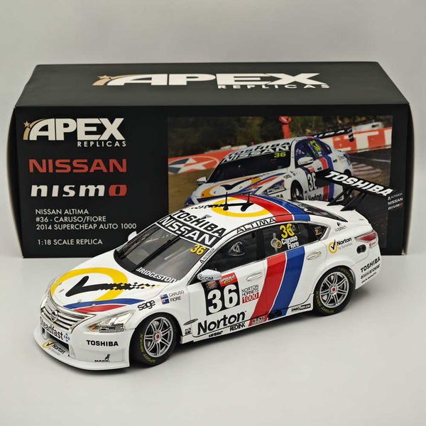 1 18 Apex Nissan Altima 36 CARUSO FIORE 2014 SUPERCHEAP AUTO