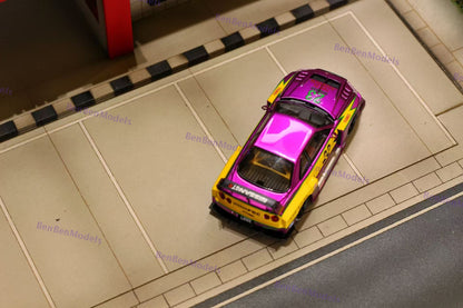 Pre-sale 1:64 SW LBWK ER34 #23 Chromed Purple Special Edition Diecast Limited