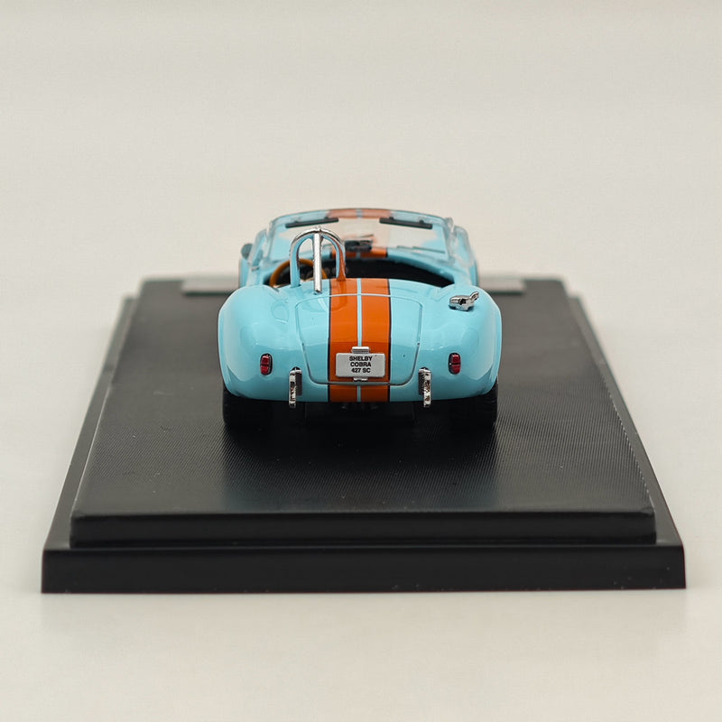 Fine works 1/64 Ford Shelby Cobra 427 Gulf Power Cap Alloy Diecast Models Car