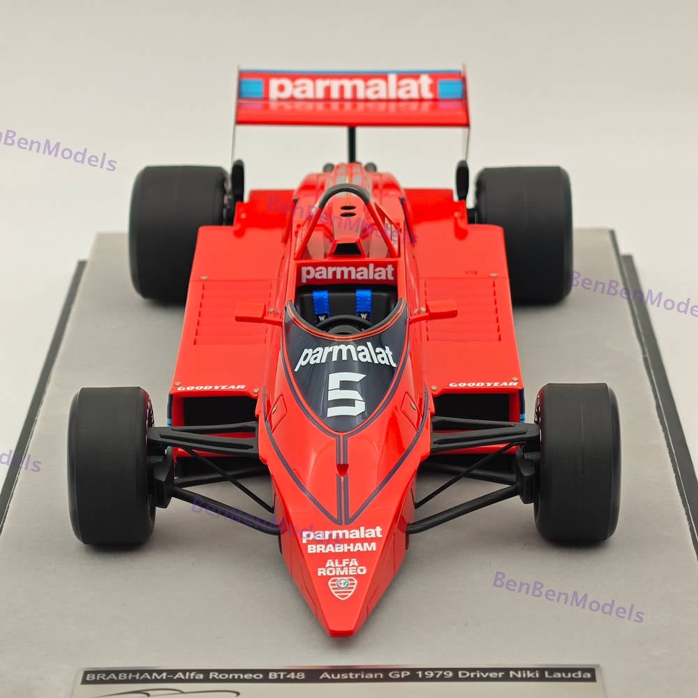1/18 Tecnomodel BRABHAM-Alfa Romeo F1 BT48 Austrian GP 1979 #5 Niki Lauda Resin