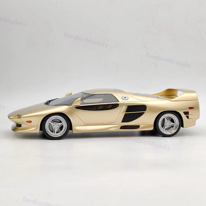 1:18 BOS Vector M12 Gold 1995 BOS376 Resin Model Car Limited Collection