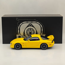 Modèle réduit de voiture en alliage moulé sous pression jaune POLAR MASTER 1:18 Mazda RX-7 SPEED PLM22-002-1 