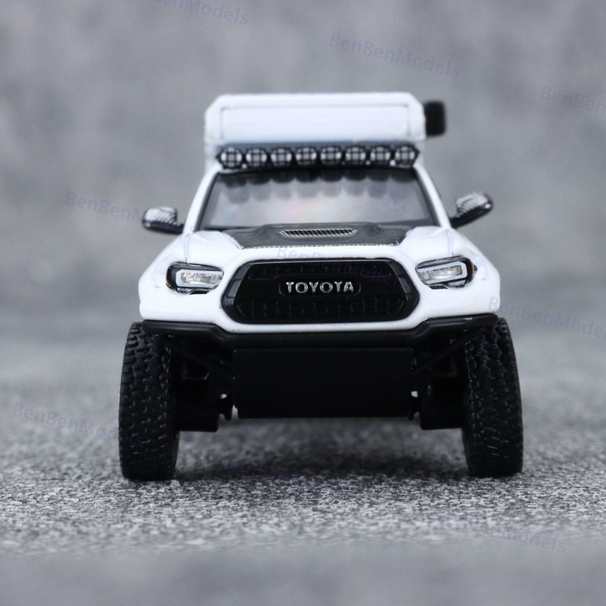 Model 1:64 Collectible Toyota Tacoma Off-Road Camper GCD Car Diecast Gifts