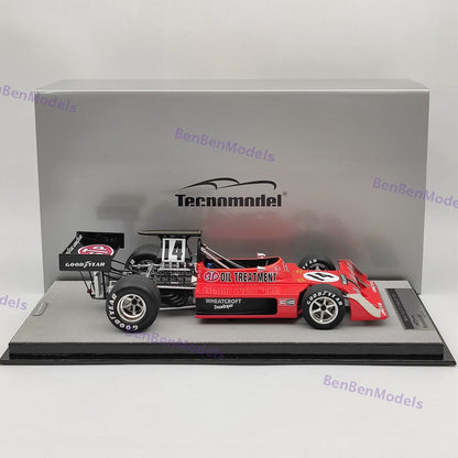 1/18 Tecnomodel March Ford 731 1973 British GP #14 R. Williamson TM18-289B Resin