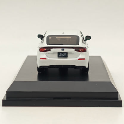 Hobby Japan 1/43 Honda CIVIC (FL4) e:HEV Platinum White(P) HJ433003W Diecast