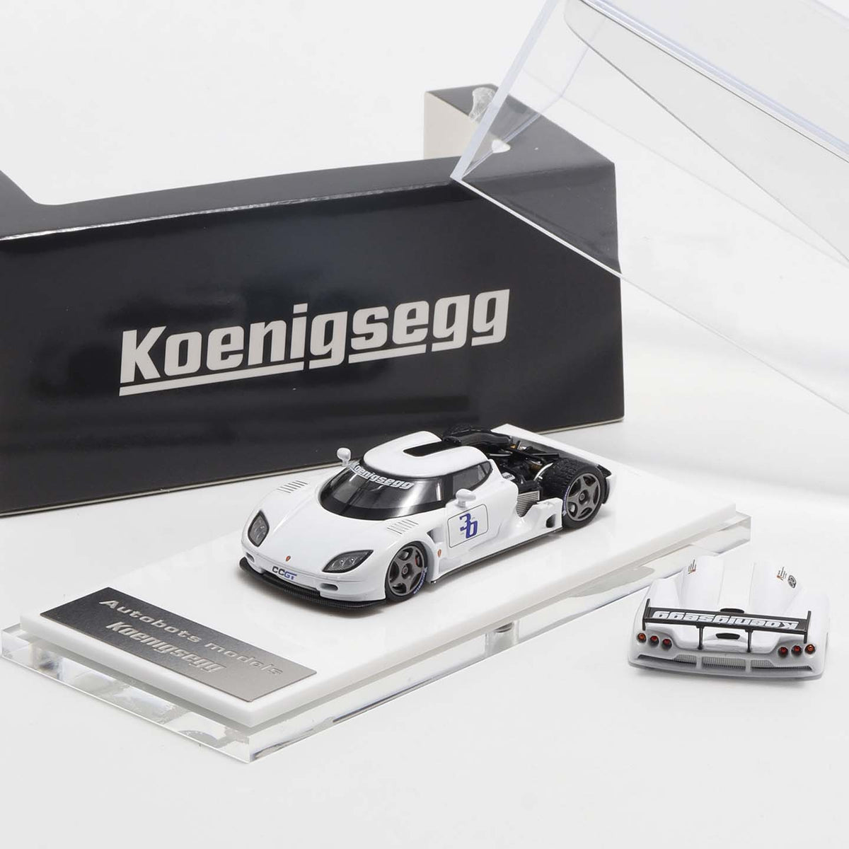 AM 1:64 Koenigsegg CCGT Horizon Racing Alloy Model Open hood Ideal Gift Display Piece