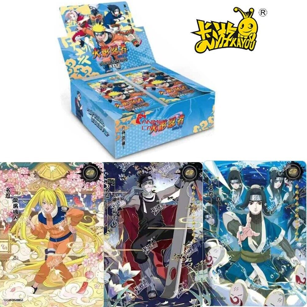 Naruto Kayou Cartes à collectionner officielles WAVE 7 TCG CCG Pack de 30 boosters Neuf scellé