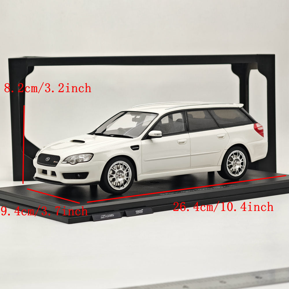 1/18 DNA Collectibles Subaru Legacy Touring Wagon STI S402 White Resin Model Car