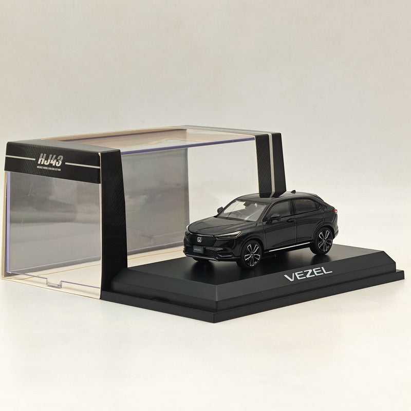 Hobby Japan 1/43 Honda VEZEL Crystal Black Pearl  HJ431002BK Diecast Model Car