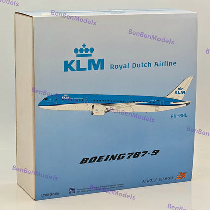 KLM ROYAL DUTCH AIRLINES BOEING 787-9 PH-BHA JF-787-9-003 Diecast Models 1/200
