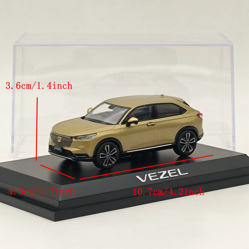 1/43 Hobby Japan Honda VEZEL e:HEV Z Sand Khaki (P) HJ432002K Diecast Model Car