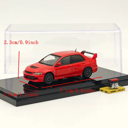 Hobby Japan 1:64 Lancer GSR Evolution IX MR w/ Engine Display Diecast model